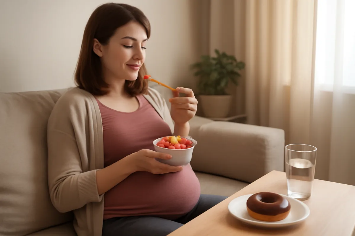 Gravidanza e voglie dolci: come soddisfarle senza squilibrare la glicemia